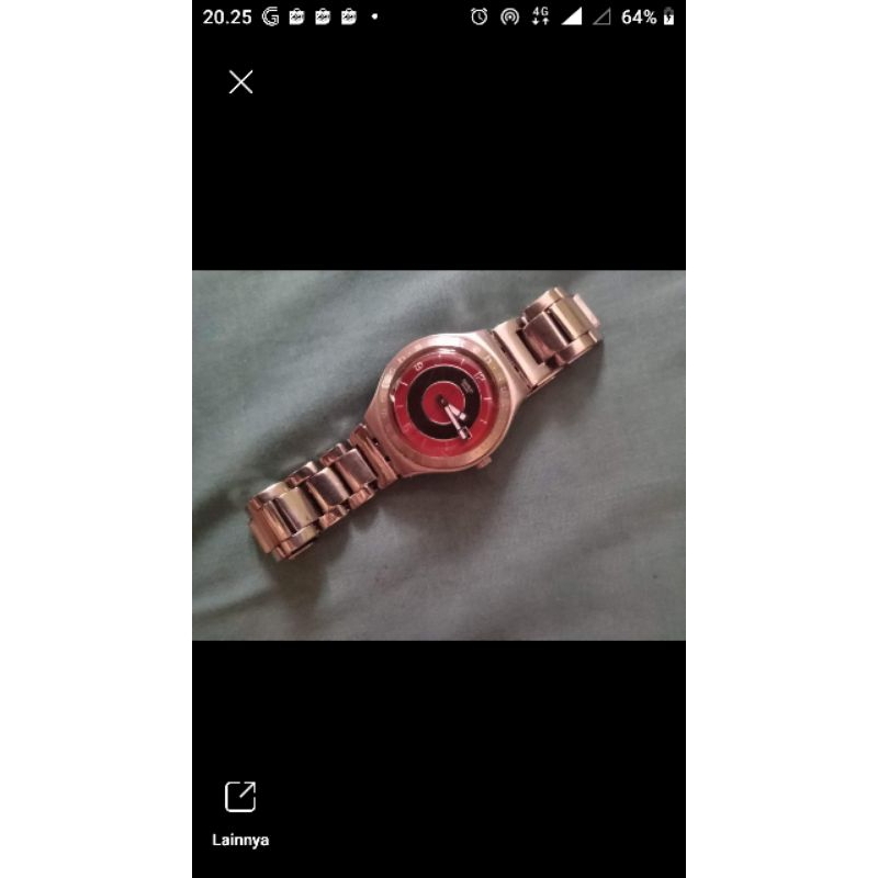 Jam Swatch irony laki