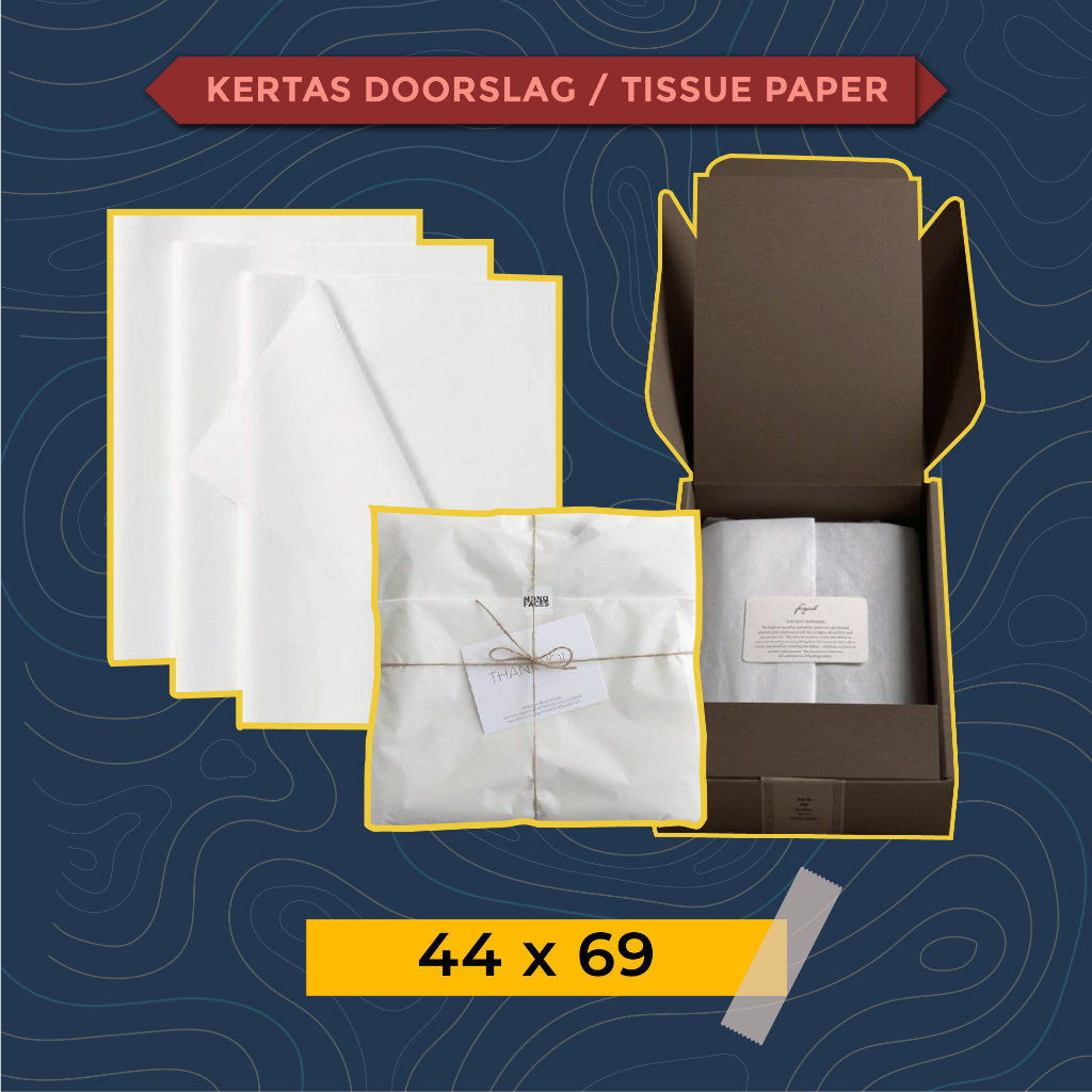 

kertas doorslag 44x69 / Tissue paper / wrapping paper