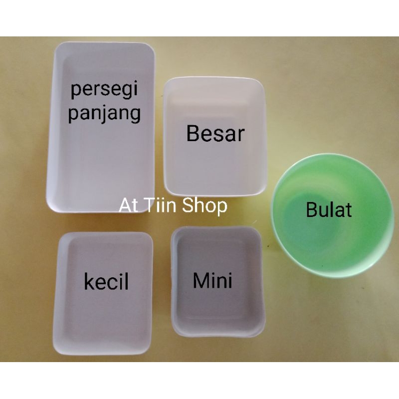 CETAKAN NASI KOTAK PLASTIK/KOTAK KANCING PLASTIK