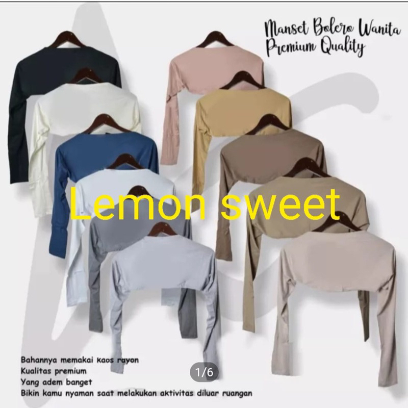 MANSET TANGAN SAMBUNG BOLERO MANSET BOLERO