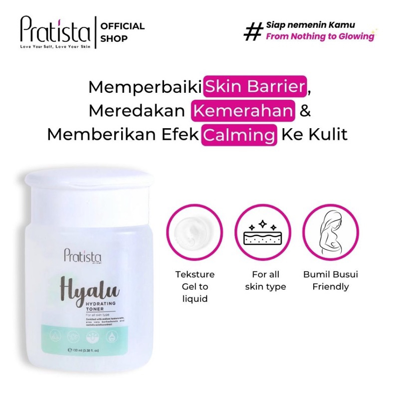 Pratista Hyalu Hydrating Toner / Toner Pratista