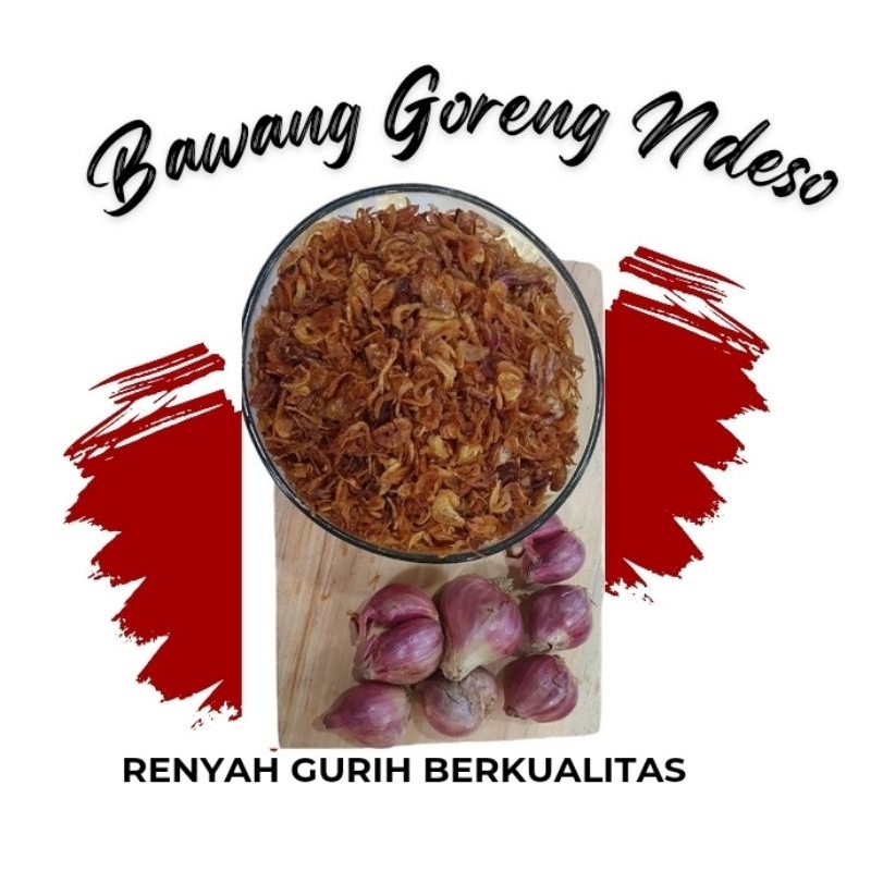 

Bawang Goreng Ndeso Hemat 125gram