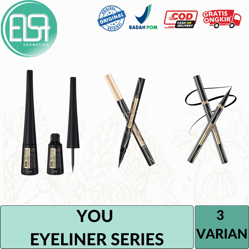 YOU Eyeliner Ink Liquid / You Stay All Day Eyeliner / You Express Eyeliner