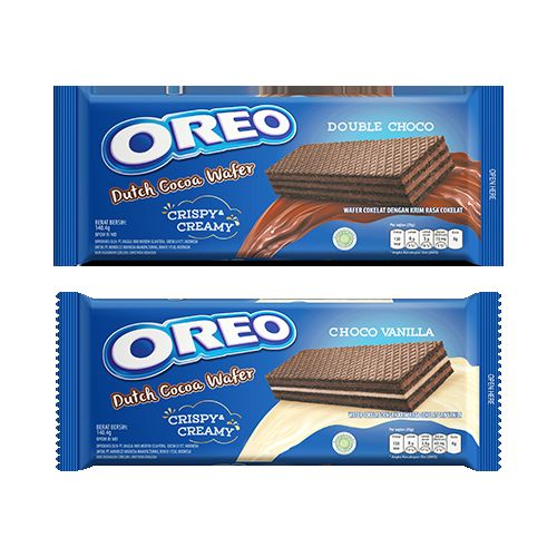

Oreo Dutch Double Choco Vanilla Wafer 140.4G