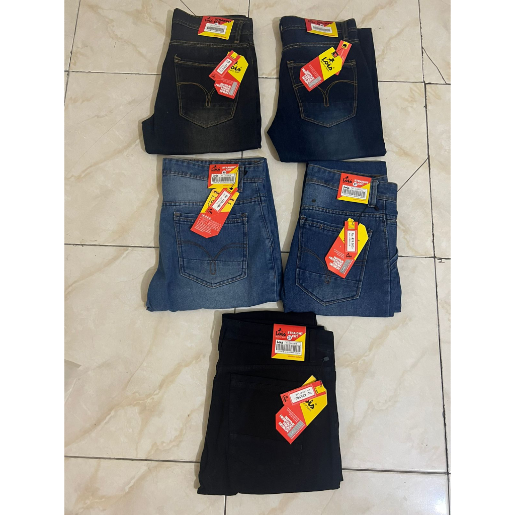 LOIS JEANS ORIGINAL - NEW ARRIVAL CELANA PANJANG LOIS PRIA JEANS ASTRO STORE