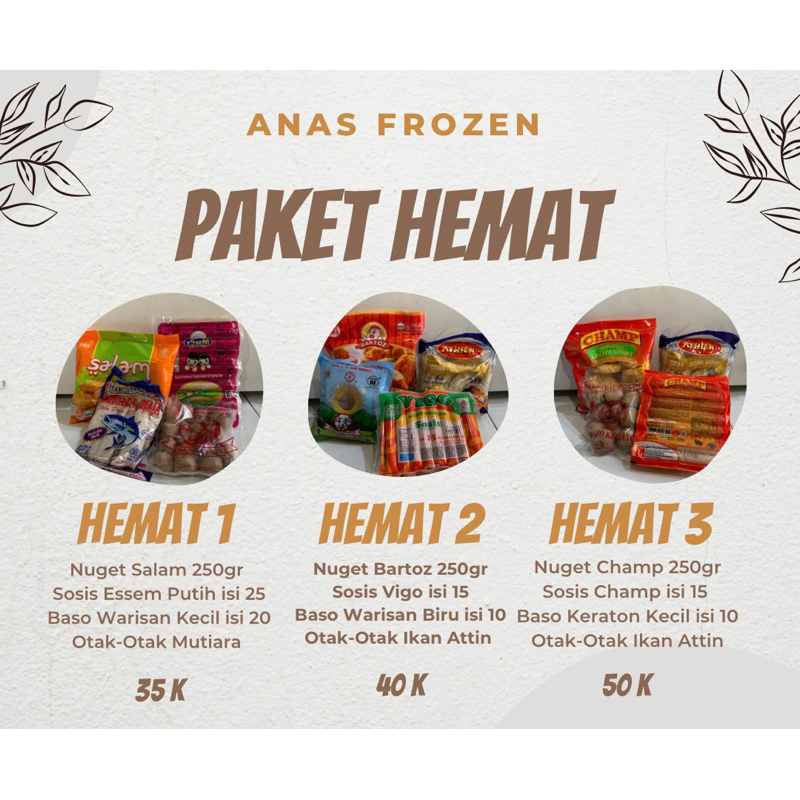 

Paket Hemat 3