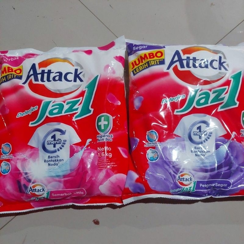 JAZ 1 KEMASAN 1600GR DETERGEN KEMASAN KILO