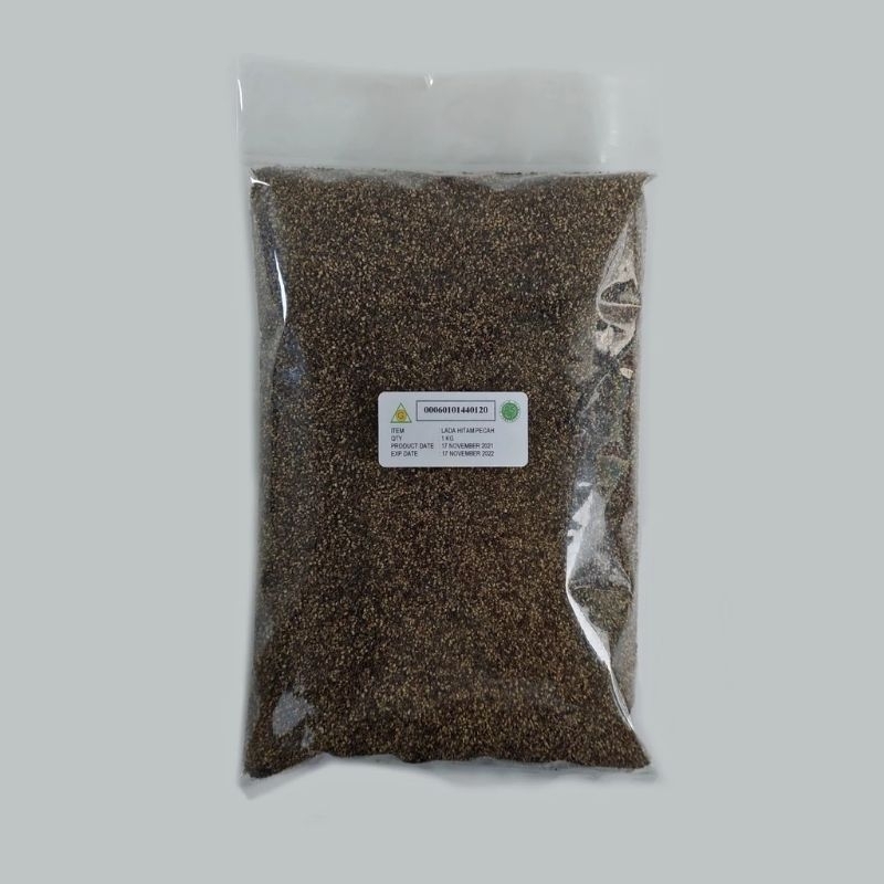 

Lada Hitam Kasar 1 Kg / Black pepper crushed 1 Kg