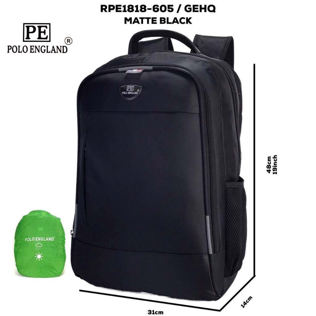 TAS RANSEL POLO ENGLAND BESAR TAS RANSEL MULTIFUNGSI TAS LAPTOP TAS KERJA TAS SEKOLAH TAS KULIAH RPE