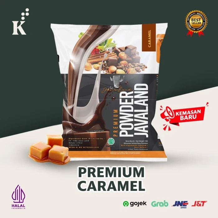 

Bubuk Minuman Premium rasa Caramel 1 kg - Javaland