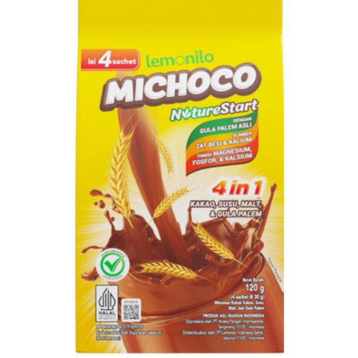 LEMONILO -  Michoco Minuman Coklat Instan / Lemonilo Choco / Minuman Sehat Coklat Lemonilo / Michoco