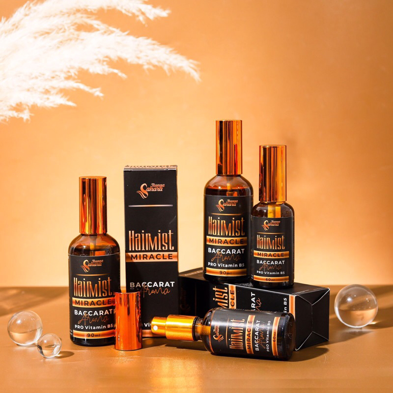 Hairmist Baccarat bunga sahara / Parfum rambut baccarat / parfum bunga sahara