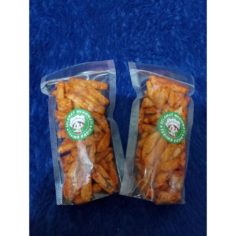 

Basreng pedas daun jeruk