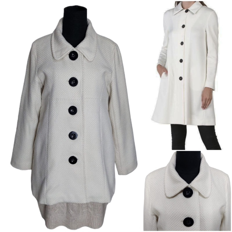 Preloved Wool Coat THEORIA 082805