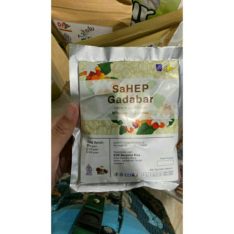 

Kopi SaHEP Gadabar 100% Kopi Pilihan - KUK Bersama Bisa Desa Gandang Barat