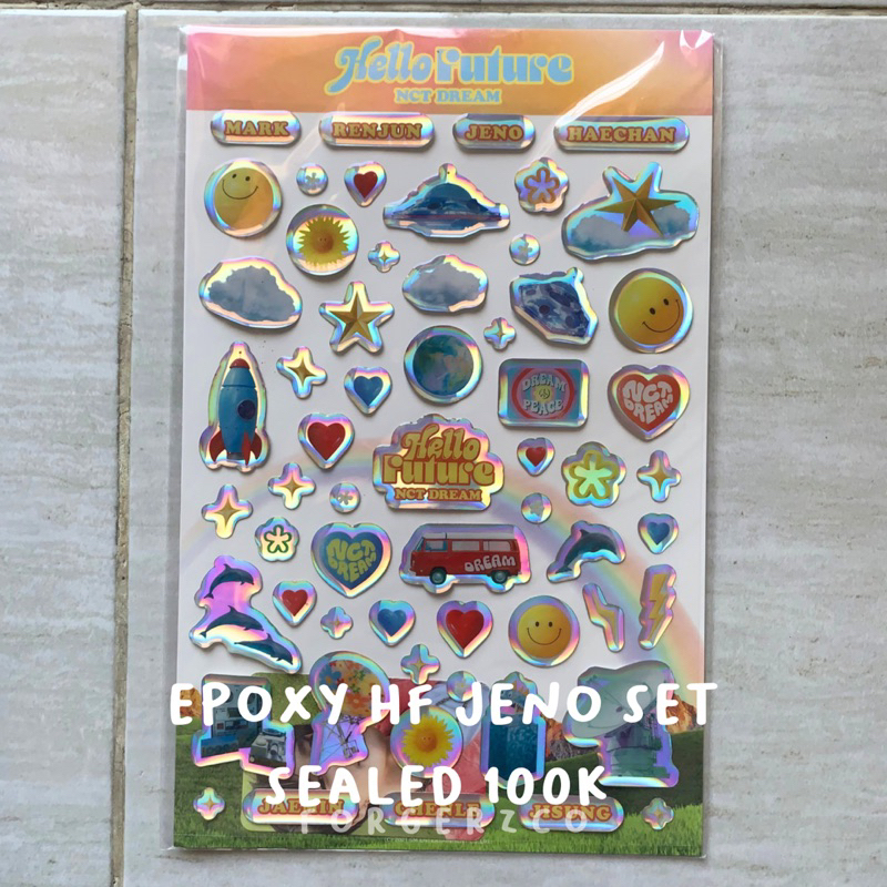 Epoxy NCT Dream Jeno Hello Future Sealed Official
