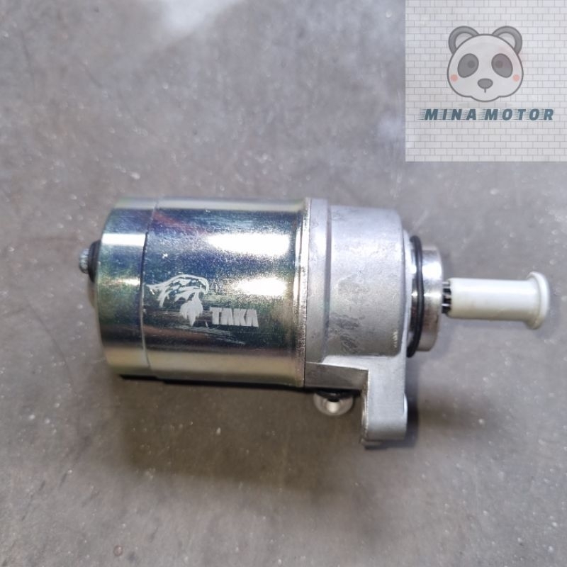TAKA Dinamo Starter Stater Byson 2012 Sparepart Aksesoris Onderdil Motor