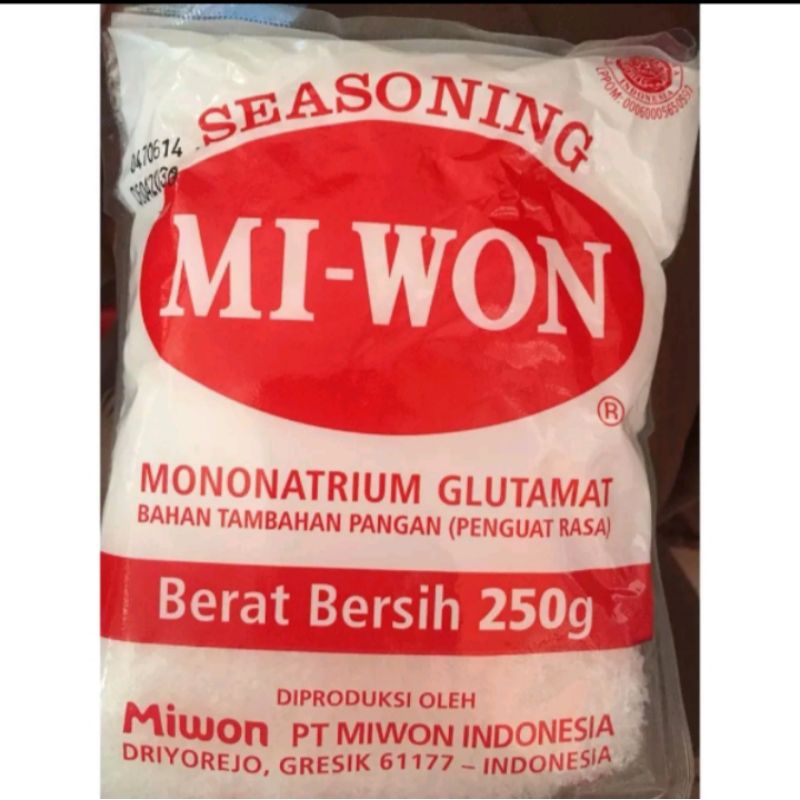 

Penyedap MSG Miwon 250gram