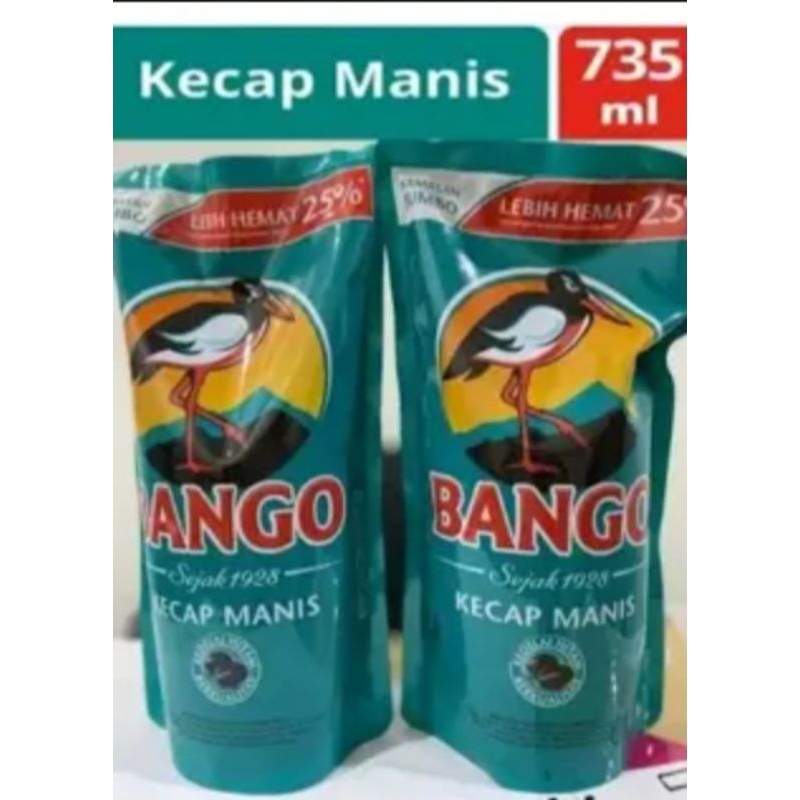 

Bango kecap manis jumbo 735ml