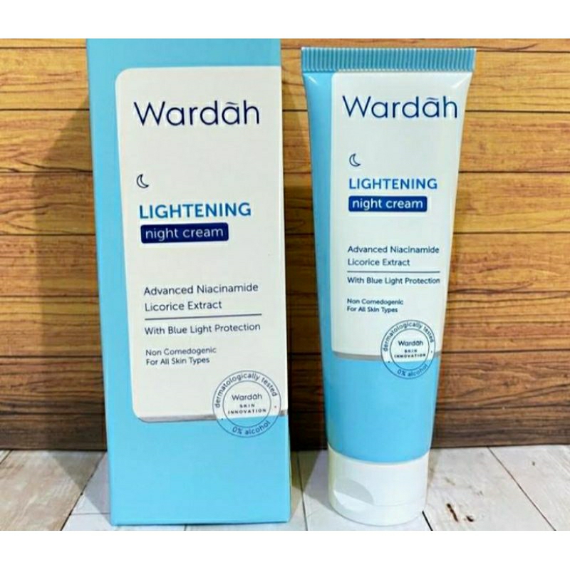 ready cream Wardah lightening siang malam