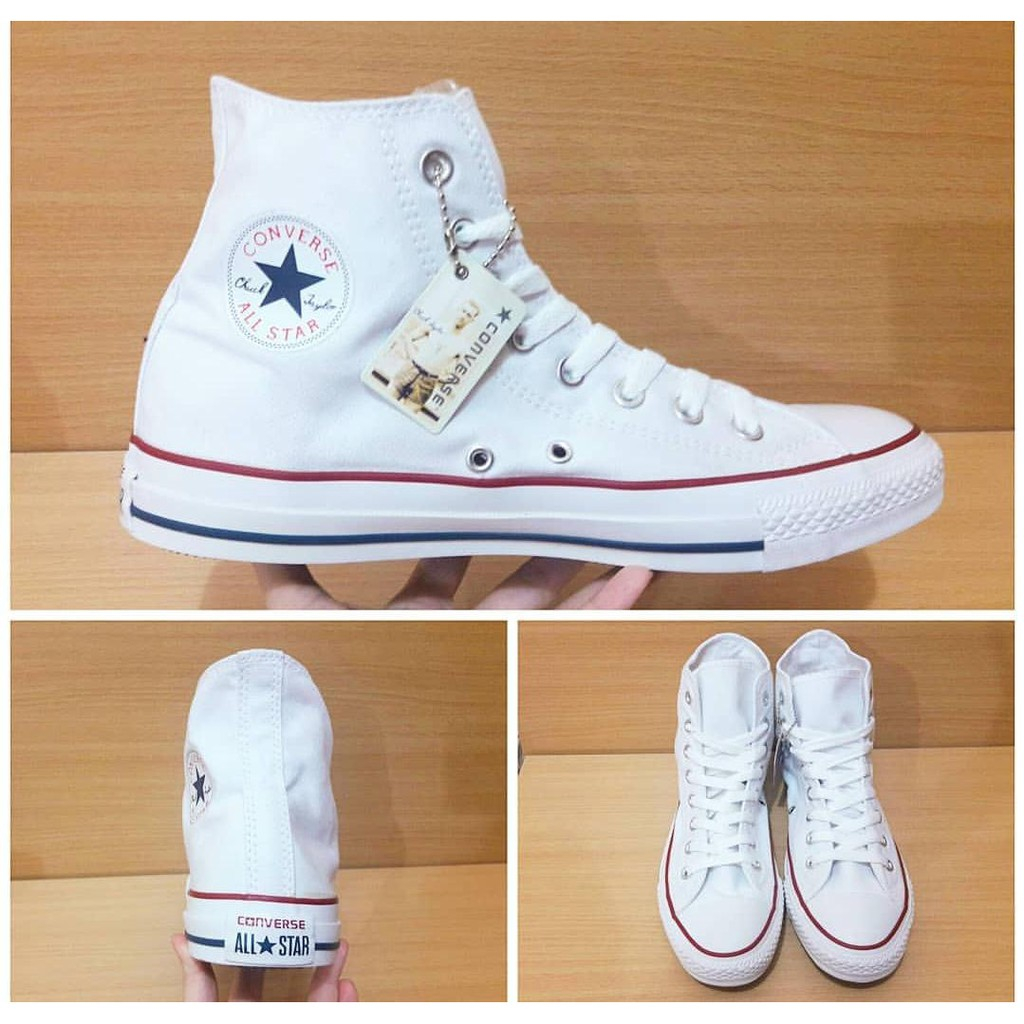 SEPATU CONVERSE99 ALLSTAR99 CHUCK TAYLOR HIGH tinggi Sepatu Sneakers putih polos Pria wanita