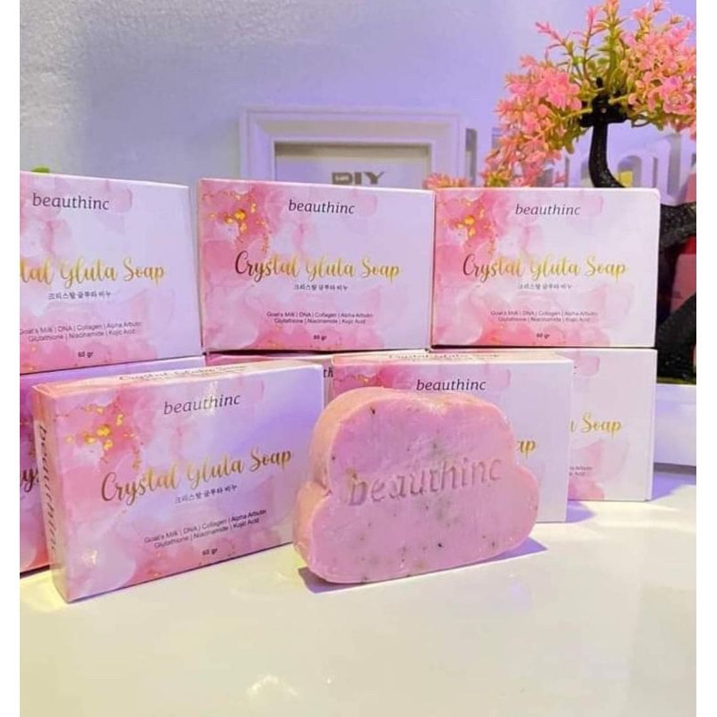 Beauthinc Crystal Gluta Soap 60gr