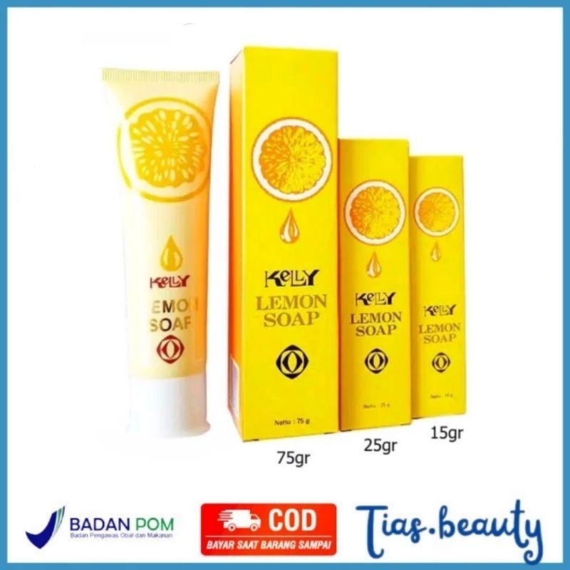 KELLY LEMON SOAP / KELLY SABUN WAJAH LEMON