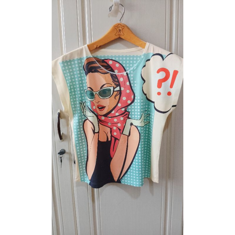 Preloved kaos wanita vintage