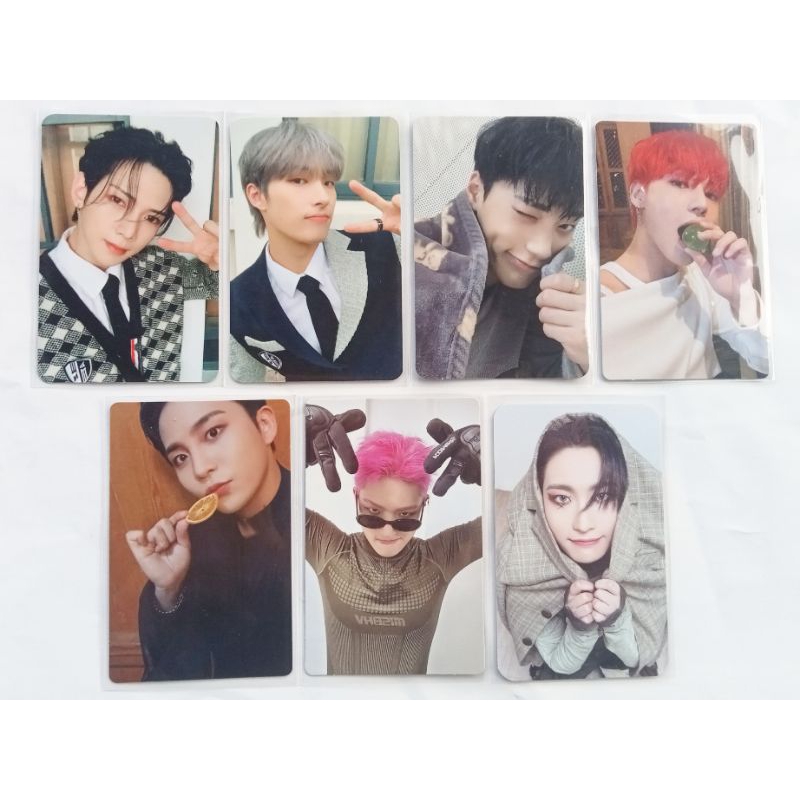 Official Photocard ATEEZ Seonghwa Yeosang San Mingi Wooyoung Jongho Fever Epilogue Spin Off the Witn