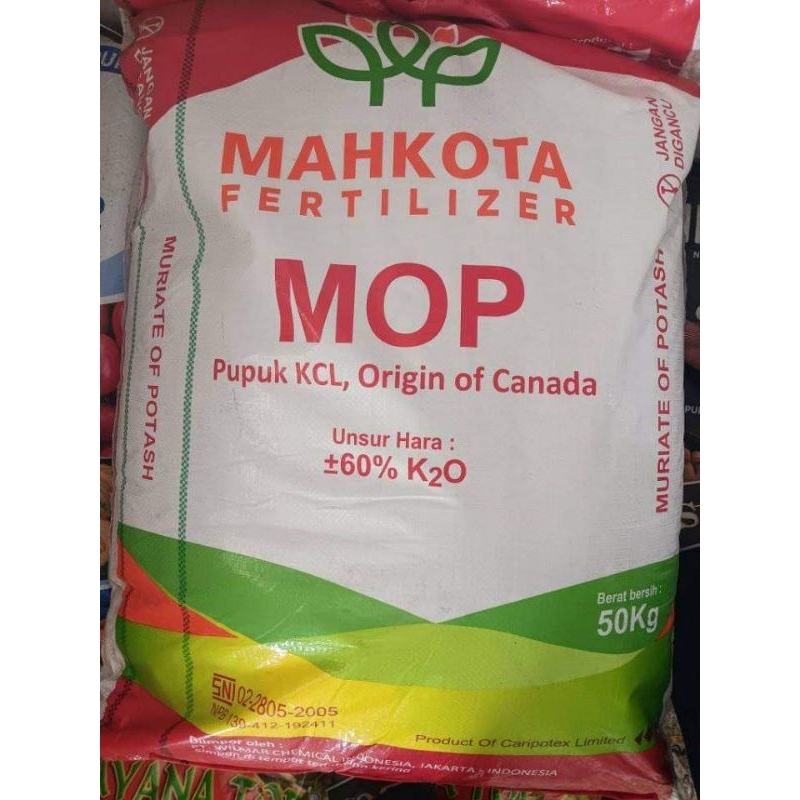 Pupuk KCL Mahkota 50kg