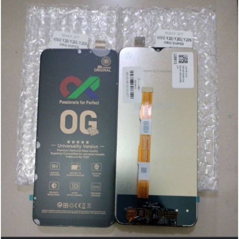 (ORIGINAL) LCD+TOUCHSCREEN HP VIVO Y20,Y15S,Y12S/2020