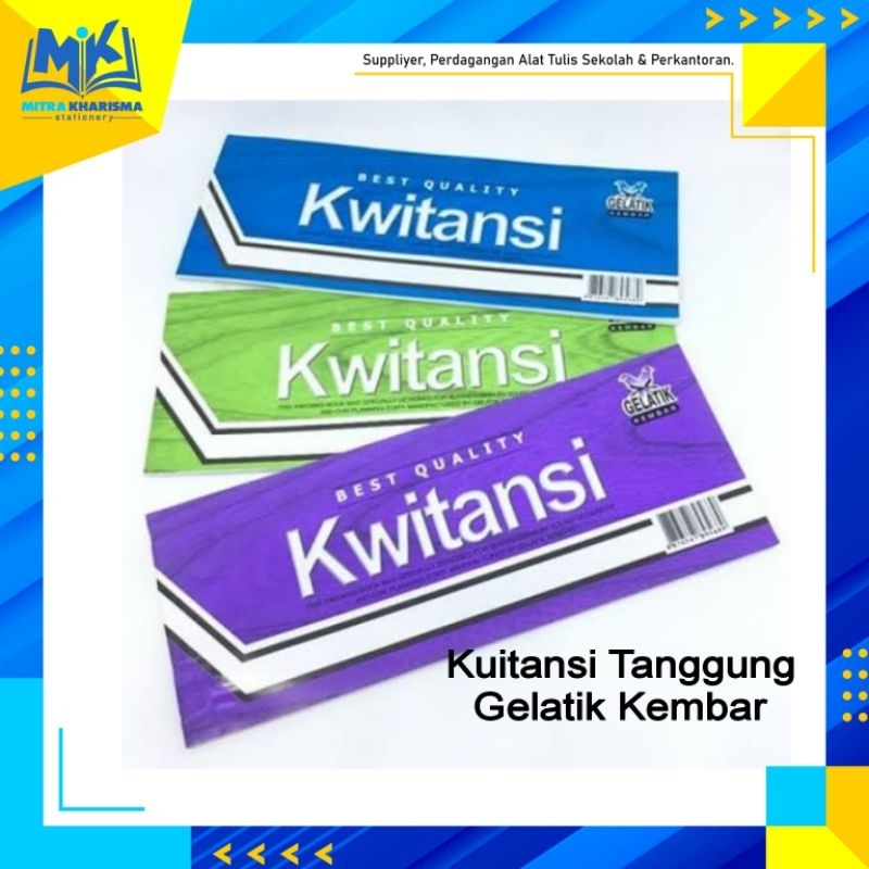 

Buku Kwitansi /Kuitansi Tanggung Gelatik Kembar