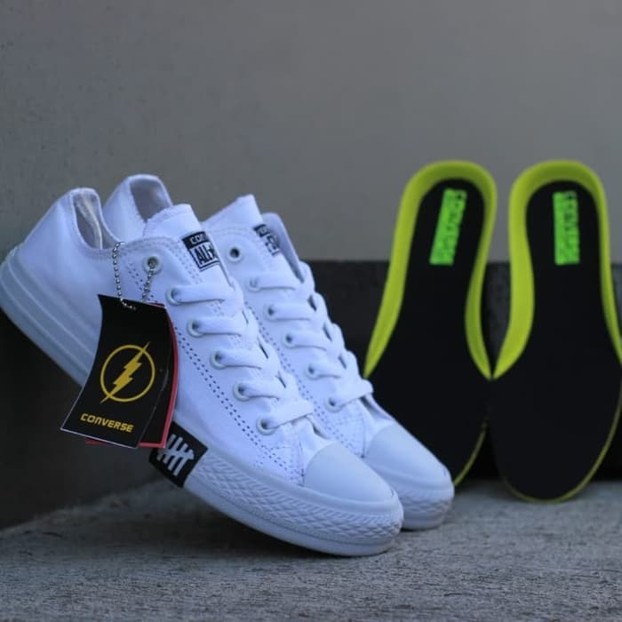 SEPATU CONVERSE21 ALL STAR21 PETIR GLEDEK TERMURAH/SEPATU CASUAL PRIA WANITA PUTIH POLOS