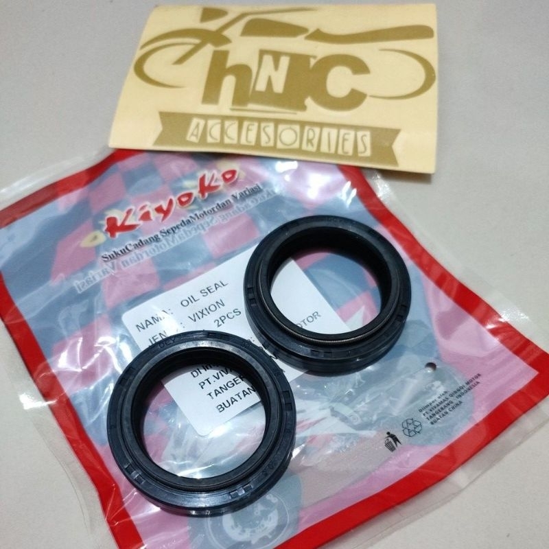 SEAL SIL SHOCK SKOK DEPAN YAMAHA VIXION SCORPIO VIXION NEW ORI