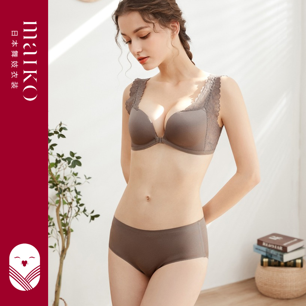 [ MAIKO JAPAN ] Zora Bra BH Push Up Set Tanpa Kawat Celana Dalam Wanita Bikini Sport Beha Lingerie K