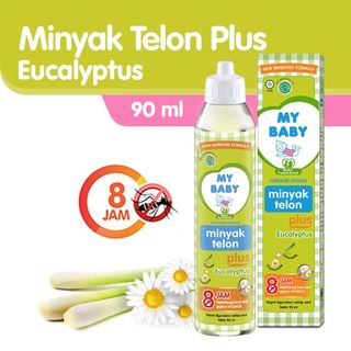 ❤BERLIAN❤ My Baby Minyak Telon Plus Eucalyptus 60ml, 90ml My Baby Minyak Telon