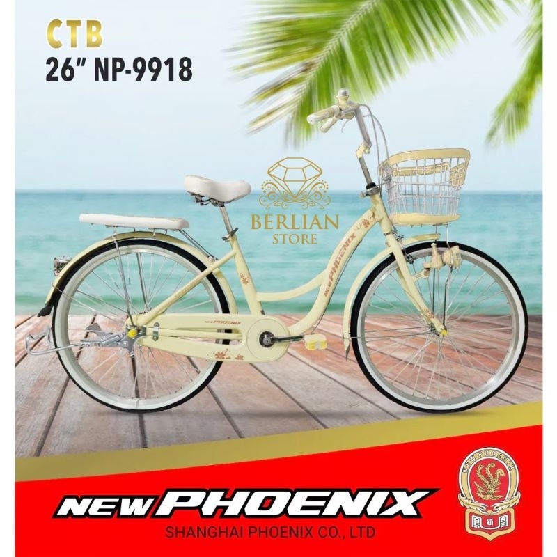 SEPEDA MINI / CTB DEWASA CEWEK NEW PHOENIX 24 26 INCH 9918