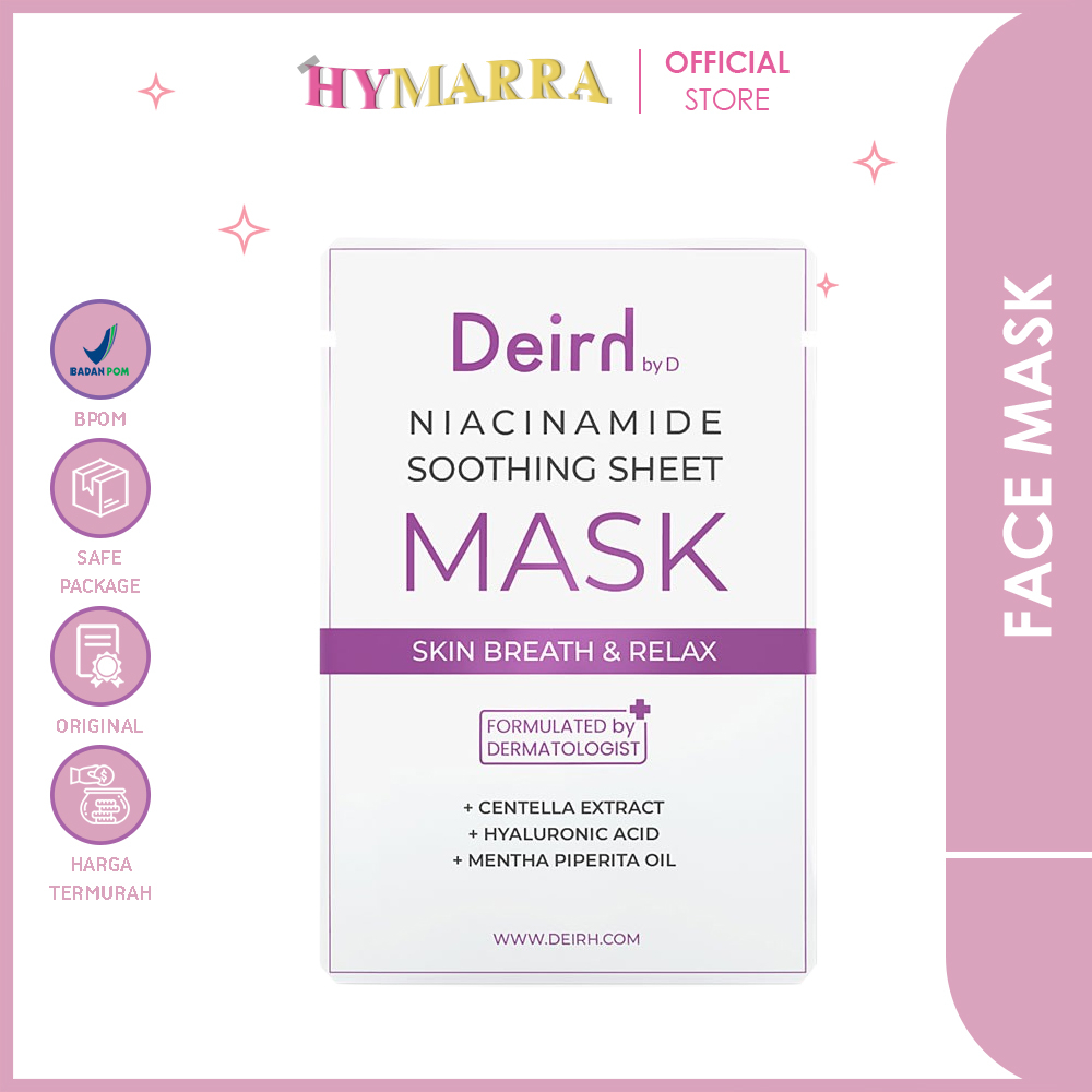 DEIRH - Niacinamide Soothing Sheet Mask
