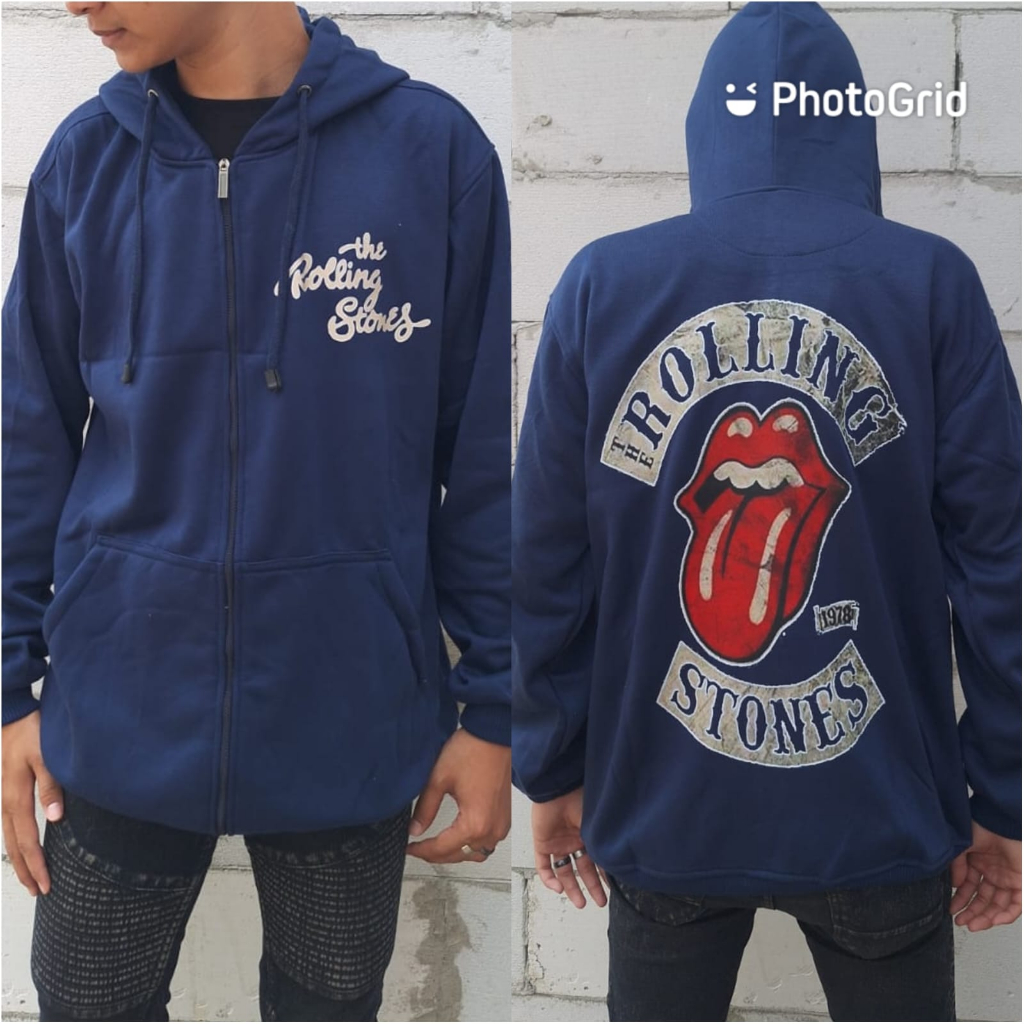 SWEETER OVERSIZE ROLLING STONES  Unisex Pria Wanita