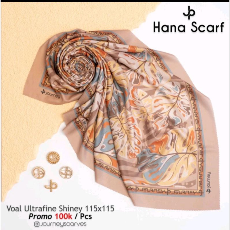 Hana series journey scarves