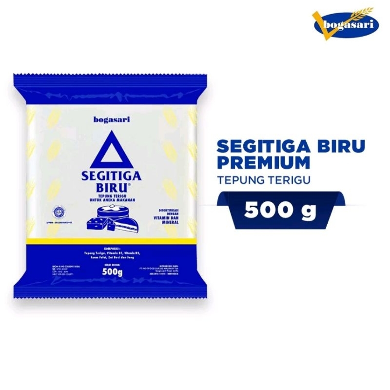 

Tepung Terigu Segitiga Biru 500gr