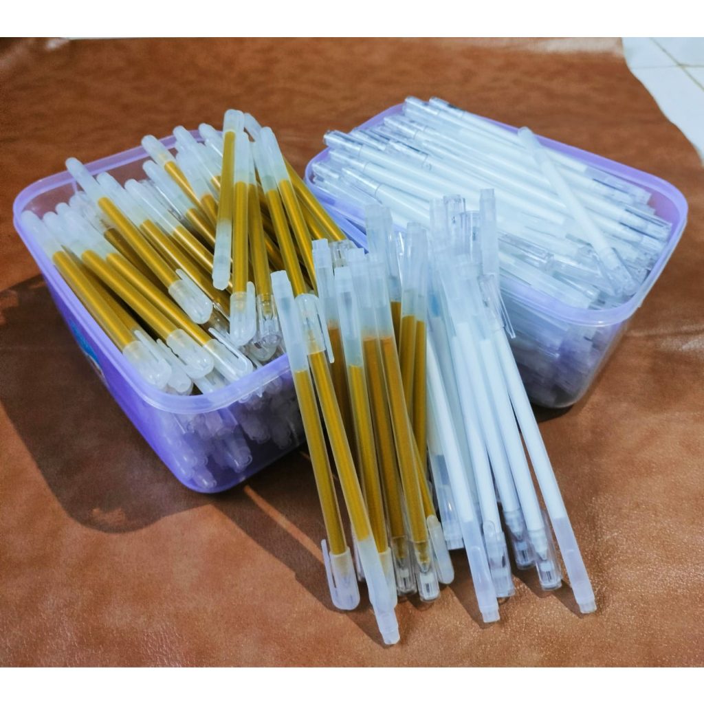 

Pulpen Tinta Samoyed Pulpen Tinta Warna Putih/Emas Gel Ink Pen Metalic Pen