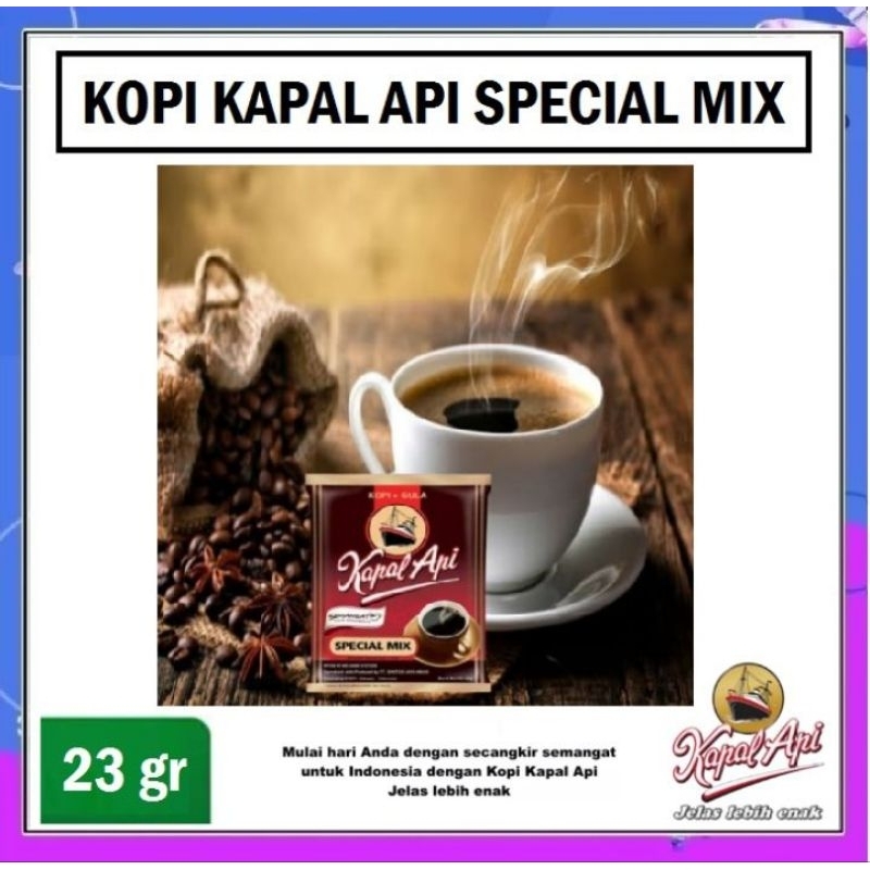 

KOPI KAPAL API 23GR RENCENGAN ISI 10