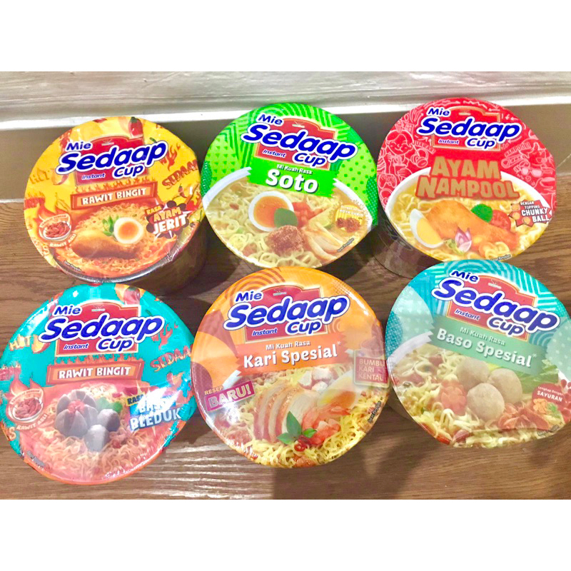 

Mie sedap cup all variant 81 gr