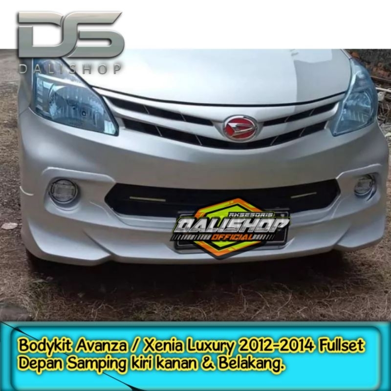 Bodykit Avanza / Xenia Luxury 2012-2014 Fullset (Depan Samping kiri kanan & Belakang)