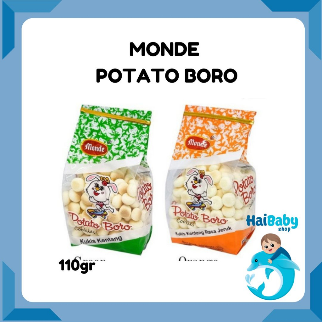 

Monde Potato Boro 110gr - Snack Anak