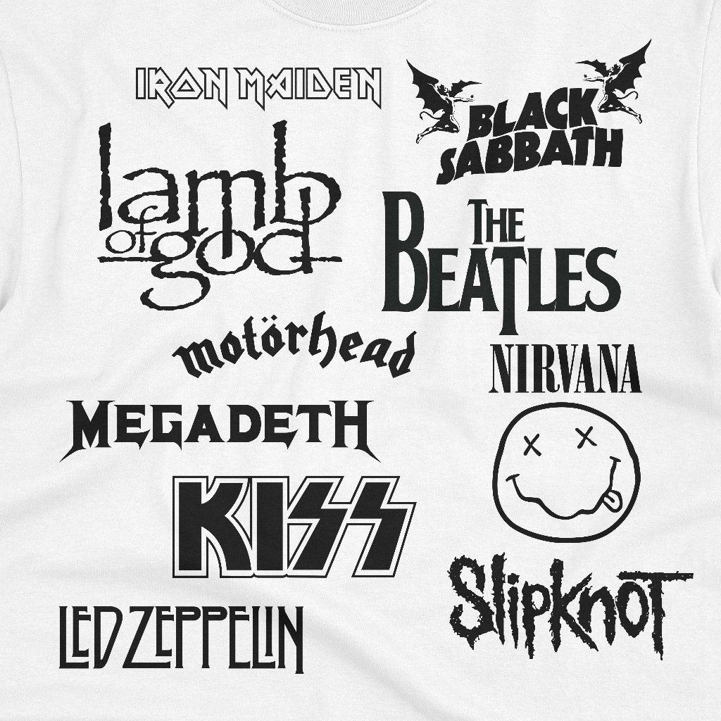 SABLON SETRIKA BAND ROCK METAL MUSIK  | SABLON DONG LOGO BAND ROCK METAL MUSIK  | SABLON DTF BAND LO