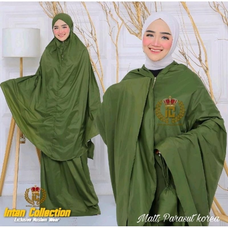 Mukena Traveling 2in1 Parasut premium