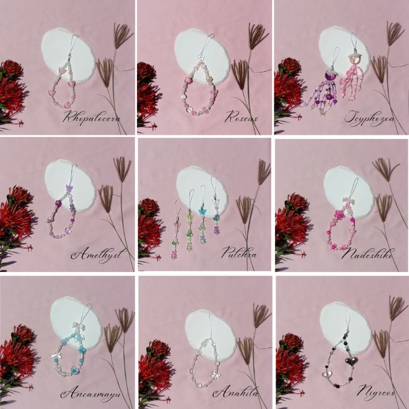 tali hp korean style murah | strap phone lucu | strap phone aesthetic | Korean Style Strap Phone