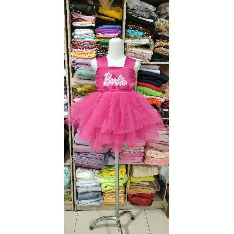 GAUN BARBIE ANAK